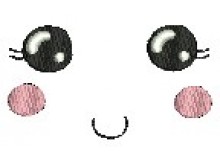 Stickdatei - Puppengesicht